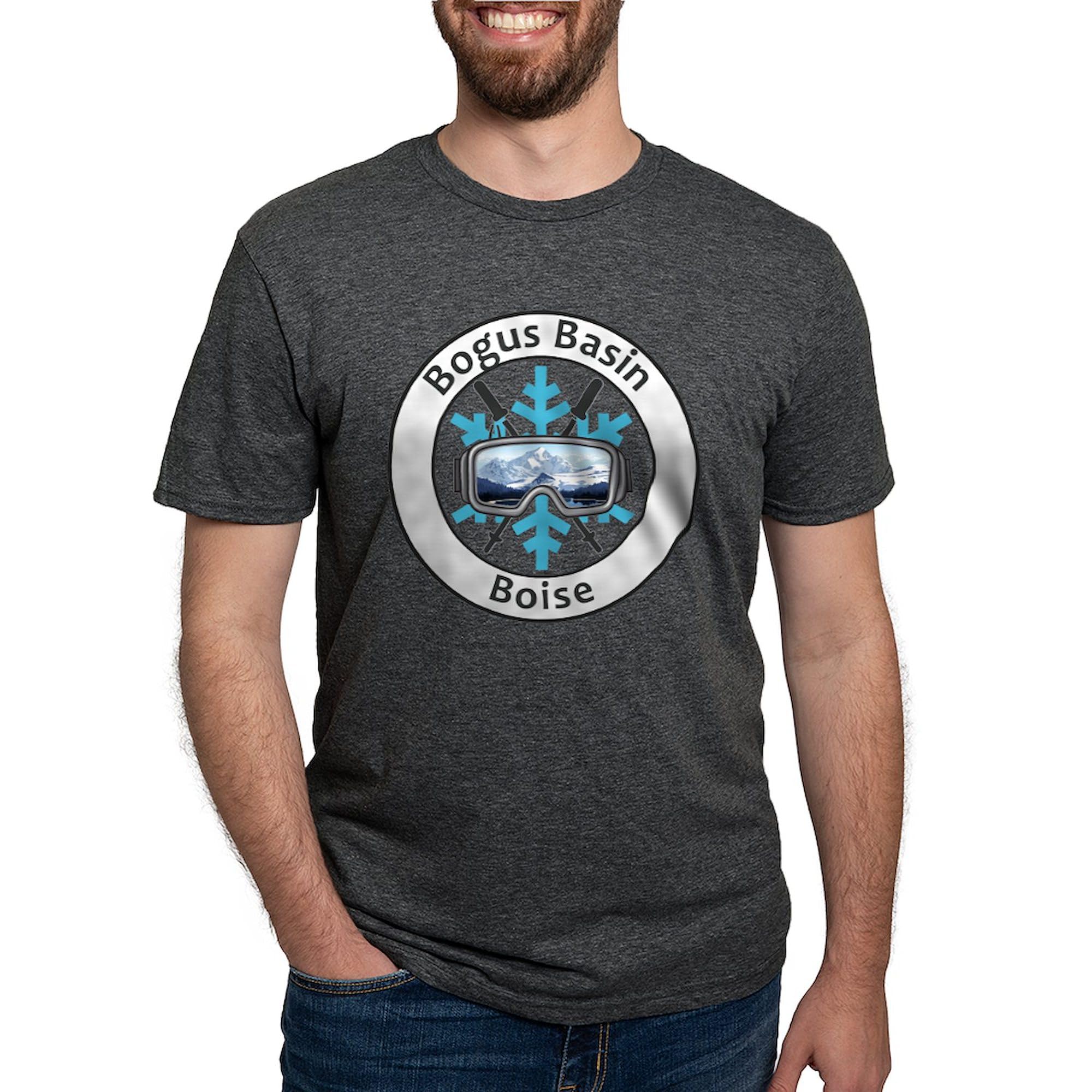 Bogus Basin Boise Idaho T-Shirt for Men - Premium Tri-Blend Comfort Fit Tee | Casual Wear, Ski Resort Souvenir & Mountain Adventure Apparel