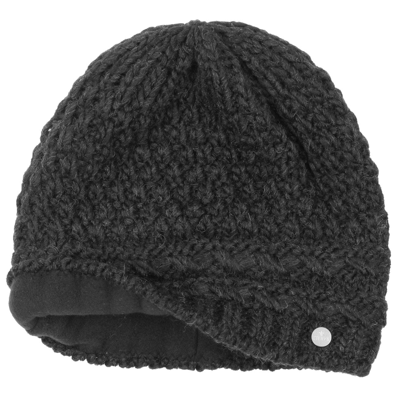 Lierys Pinea Beanie with Soft Fleece Lining - Warm Winter Knit Hat for Men & Women - Perfect for Skiing, Hiking & Outdoor Activities