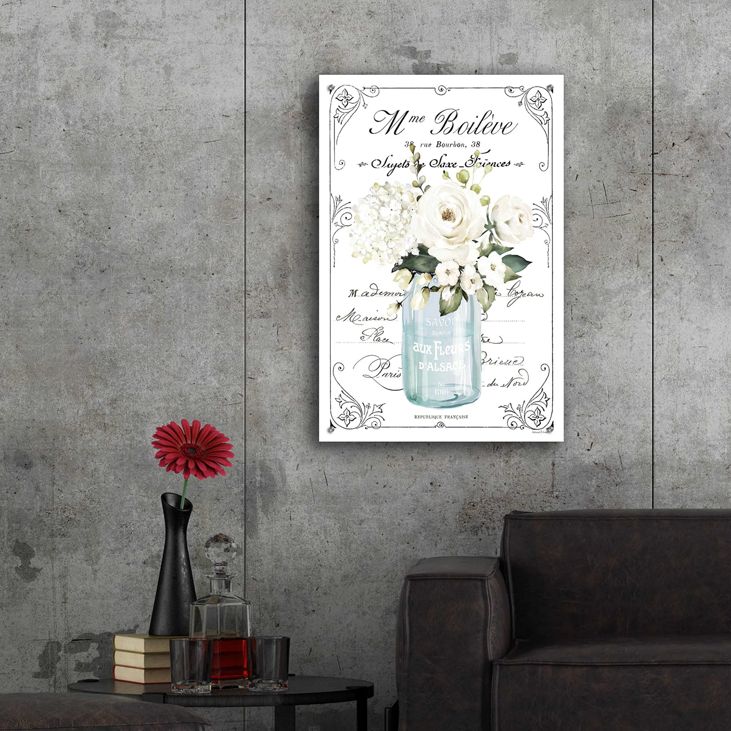 Epic Art 'French Bathroom Set II' by Lettered & Lined - 24