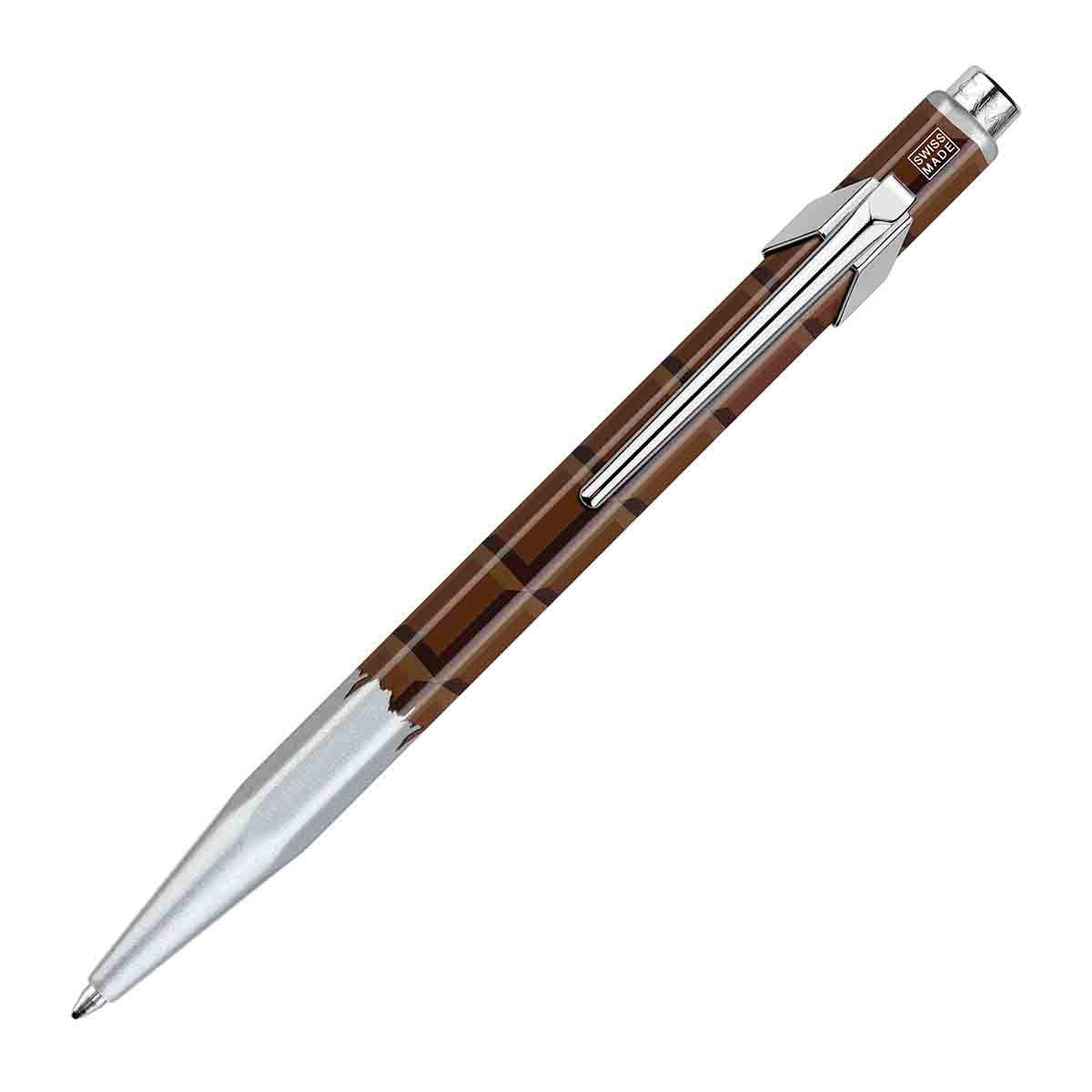 Caran d'Ache 849 Popline Swiss Ballpoint Pen - Black Ink, Fine Point for Office & Writing