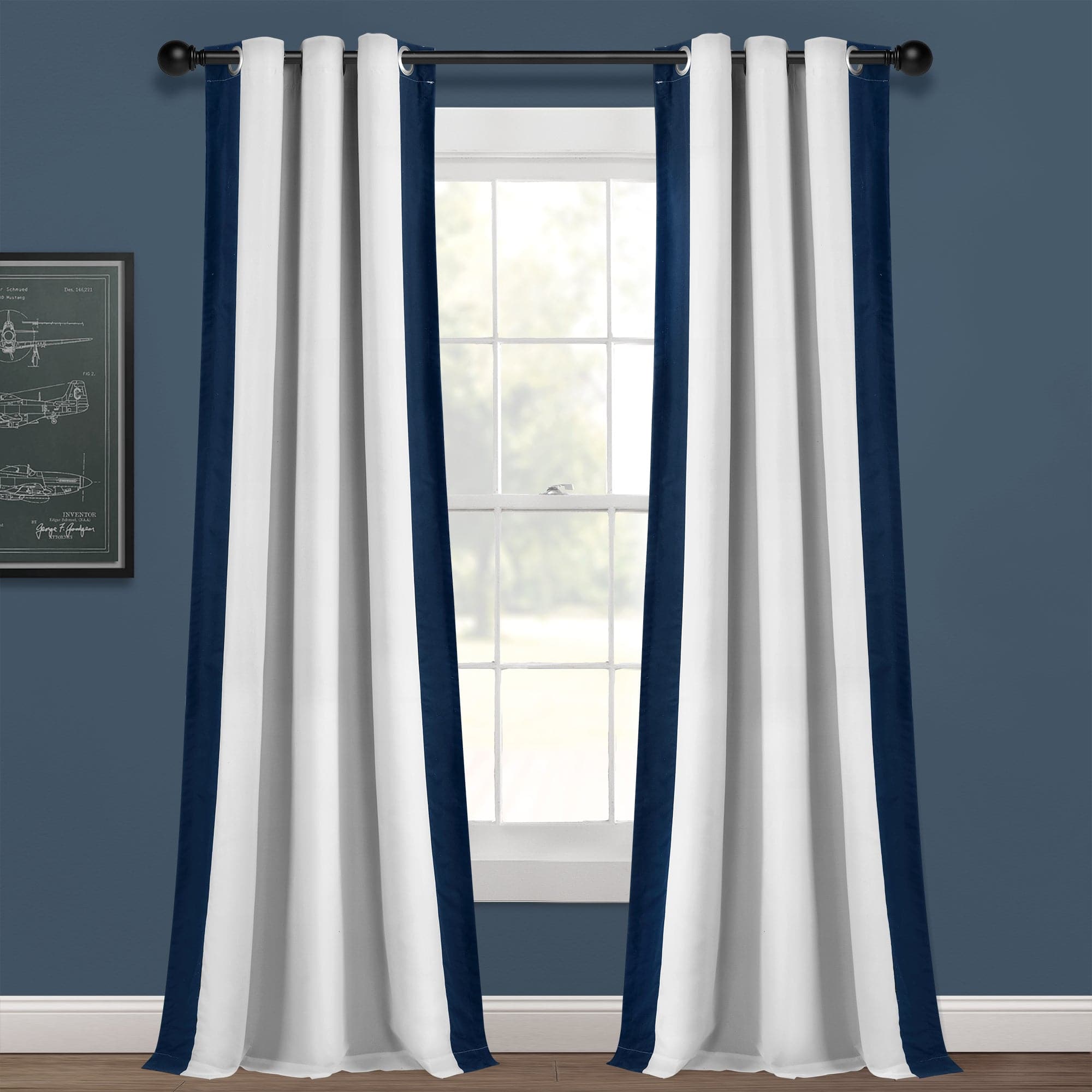 Blackout Window Curtains for Bedroom - Block Light & UV Rays, Thermal Insulated Room Darkening Drapes - Perfect for Nursery, Home Theater & Shift Workers