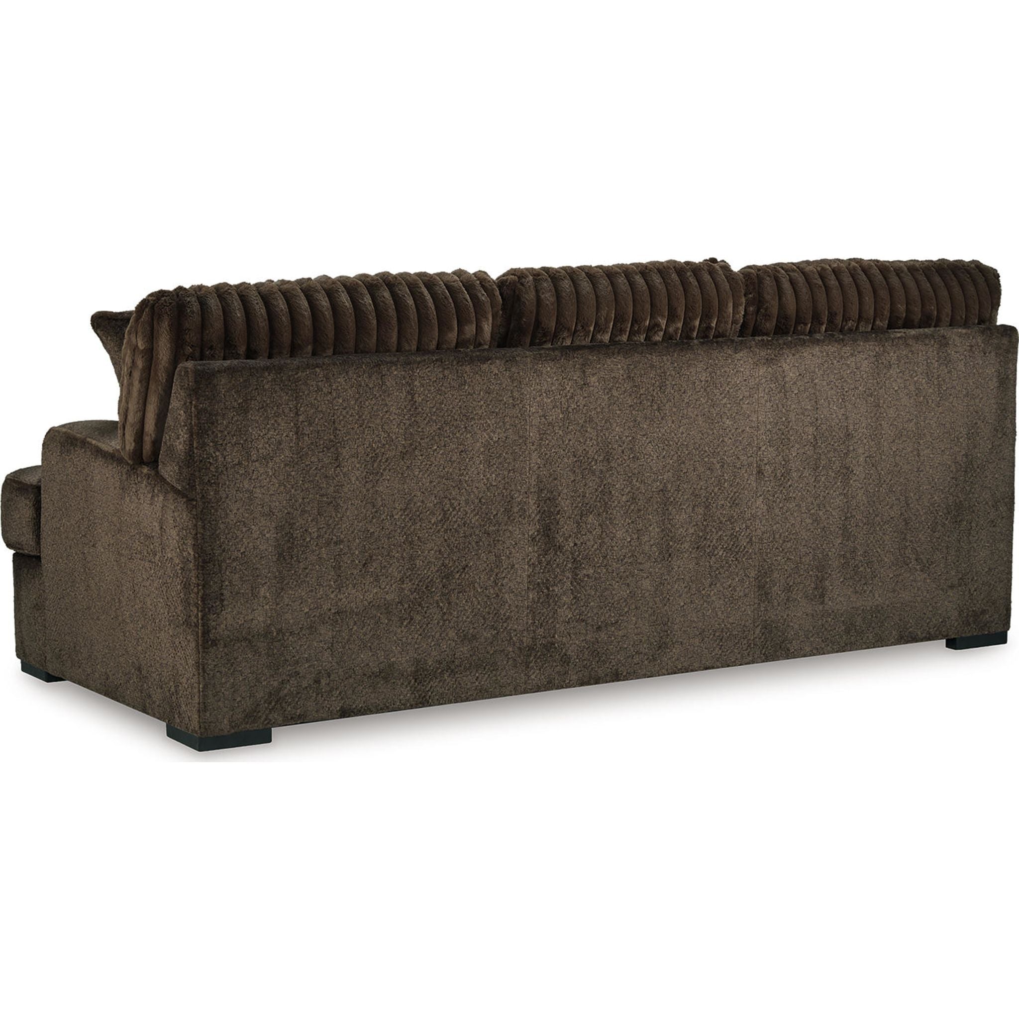 Aylesworth Sofa - Premium Chocolate Brown Leather Living Room Couch for Modern Home Decor | Comfortable & Stylish Seating for Family Gatherings & Relaxation
