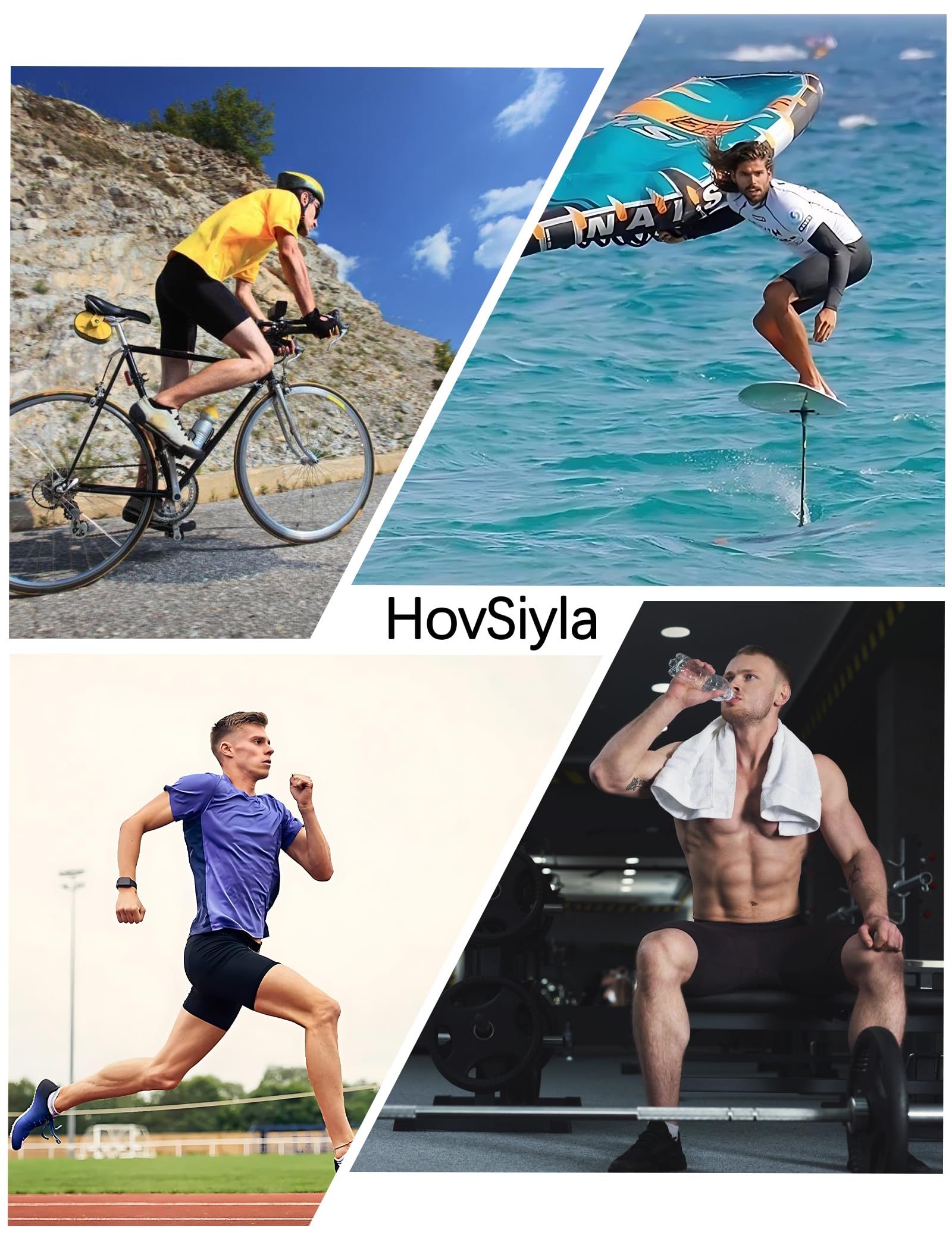 Men's Compression Shorts - High Performance Workout & Running Athletic Underwear - Moisture Wicking Spandex Shorts for Gym, Cycling & Sports Training