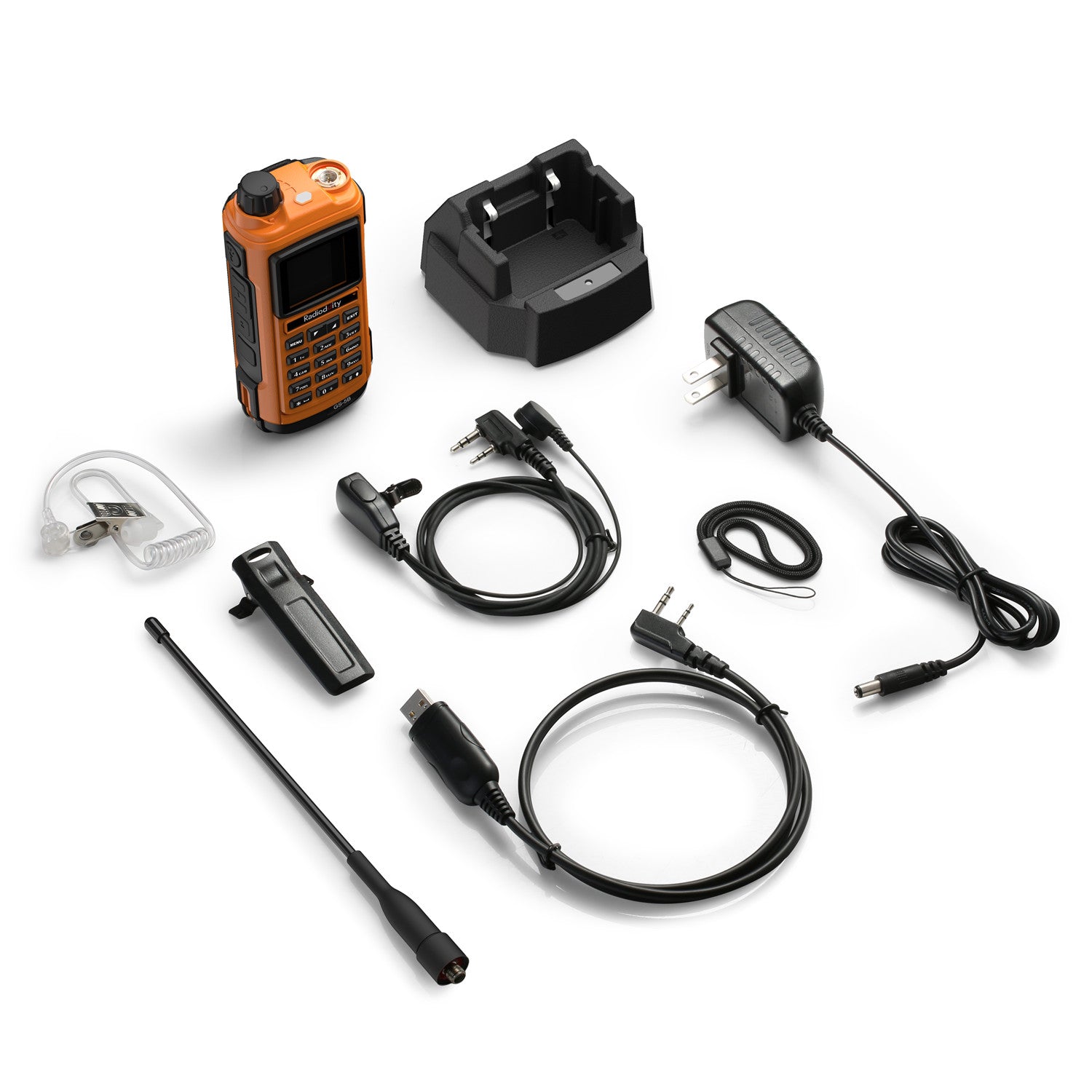 Radioddity GS-5B Two-Way Radio Walkie Talkie - Open Box - Perfect for Outdoor Adventures, Hiking, and Emergency Communication