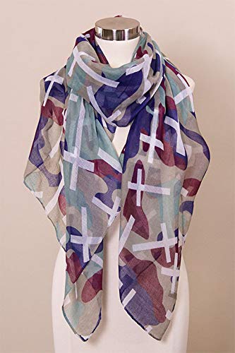 ScarvesMe Fashion Camo Camouflage Military Style Infinity Loop Scarf - Warm Winter Accessory for Outdoor Activities & Casual Outfits