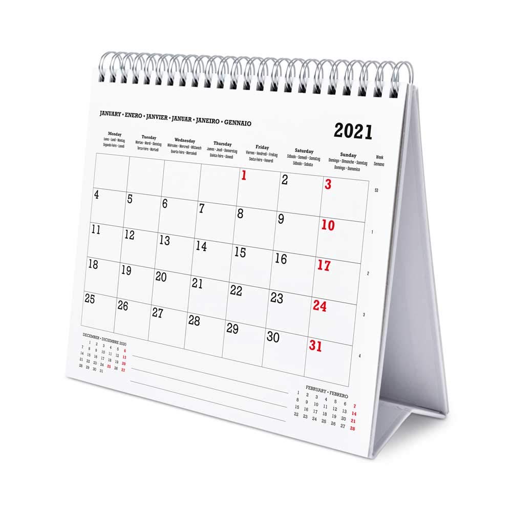 Grupo Erik - 2021 London Themed Desk Calendar | Stylish Office Decor | Perfect for Home, Office & Gift Giving