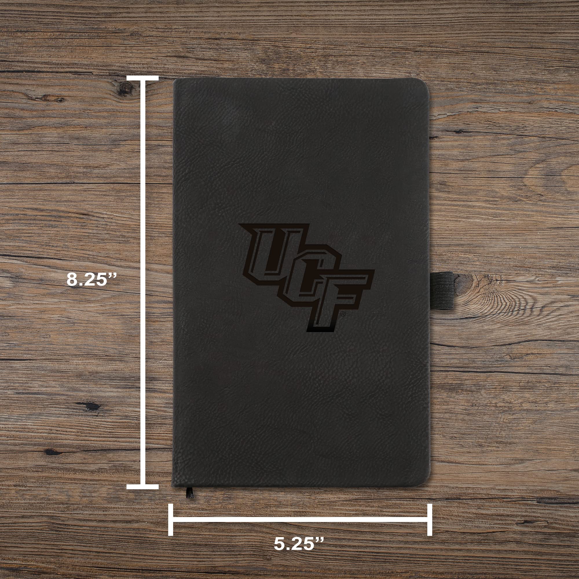 NCAA Central Florida Knights Laser Engraved Small Notebook - 8.25