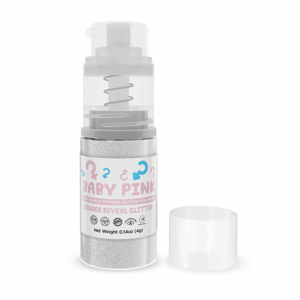 Pink and Blue Color Changing Gender Reveal 4g Mini Pump Set for Baby Showers, Gender Reveal Parties & Celebrations - Fun Party Supplies for Expecting Parents