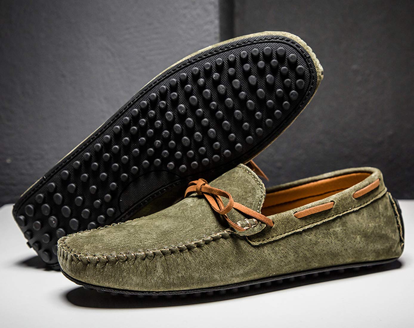 Men's Casual Loafers - Suede Moccasin Slip-On Dress Shoes for Driving & Boat Wear | Comfortable & Stylish Footwear for Work, Travel & Everyday Outfits