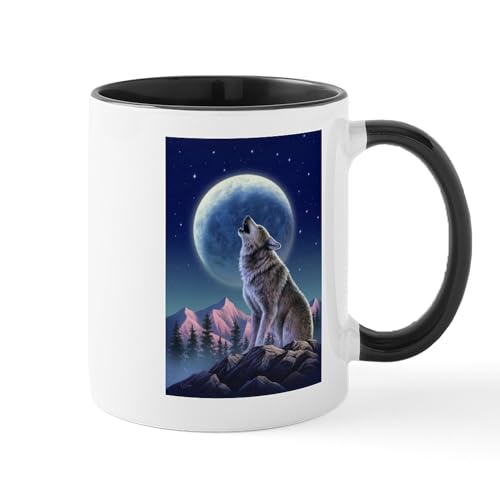 White/Black Inside - WOLF Mugs