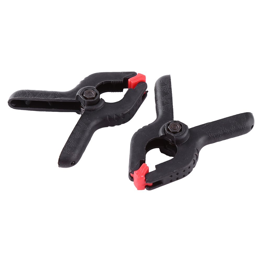 6pcs Professional Photo Studio Clips - Spring Clamps for Photography Backdrop, Background & Lighting - Durable Lightweight Stand Clips for Studio, Home Photography & Video Shooting