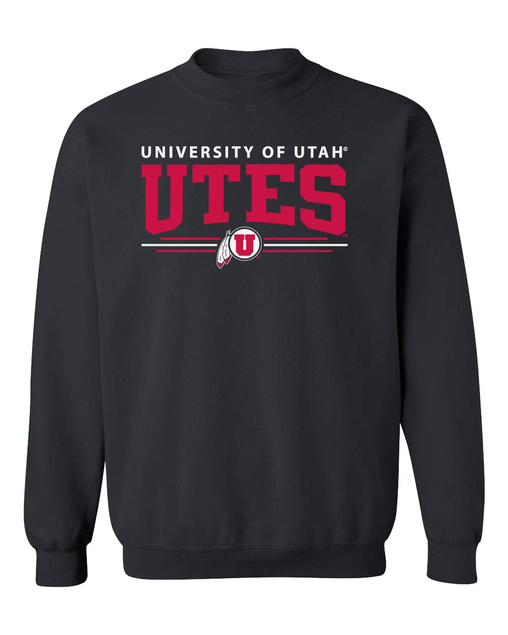 CornBorn Utah Utes Crewneck Sweatshirt - Comfortable College Fan Apparel for Men & Women | Perfect for Game Day, Tailgating and School Spirit Events