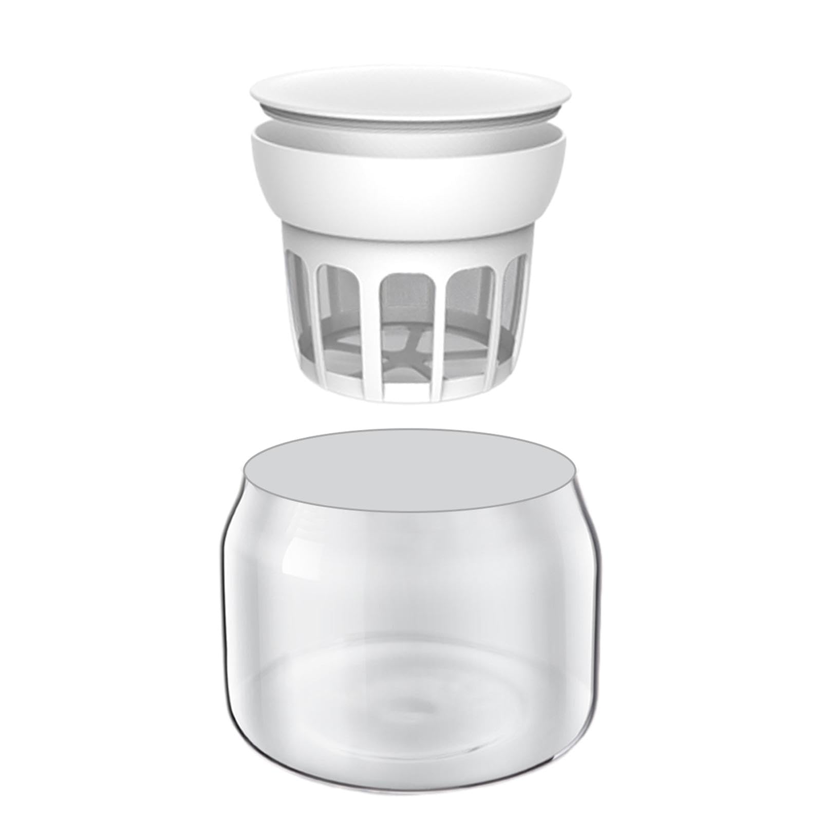Whey Separator Nut Milk Maker & Greek Yogurt Strainer - Homemade Yogurt, Desserts, Jams, Nut Milk - Perfect for Kitchen, Healthy Snacks & DIY Recipes