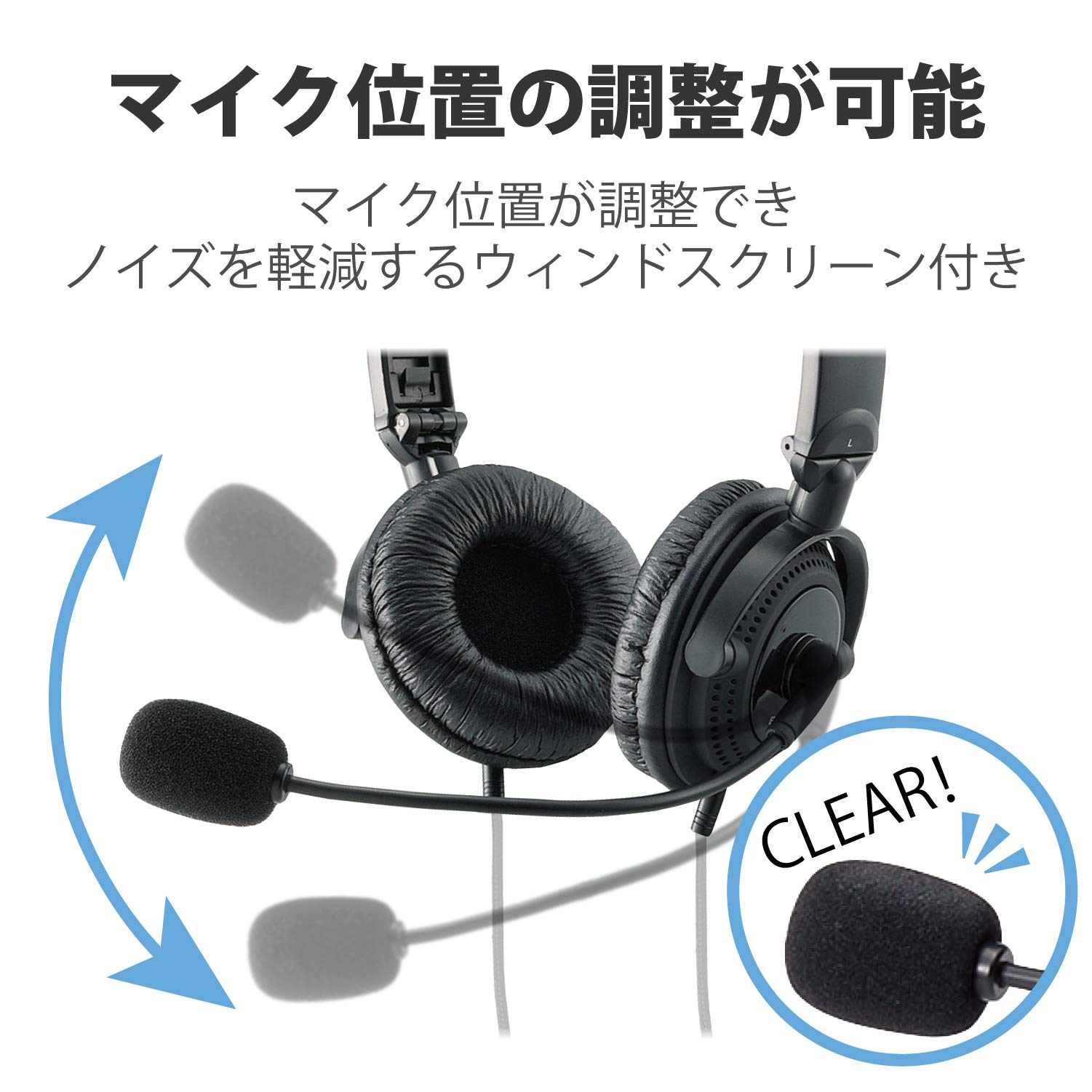 USB Overhead Headset with Noise-Canceling Microphone - Comfortable Wireless Headset for Online Meetings, Gaming & Call Centers