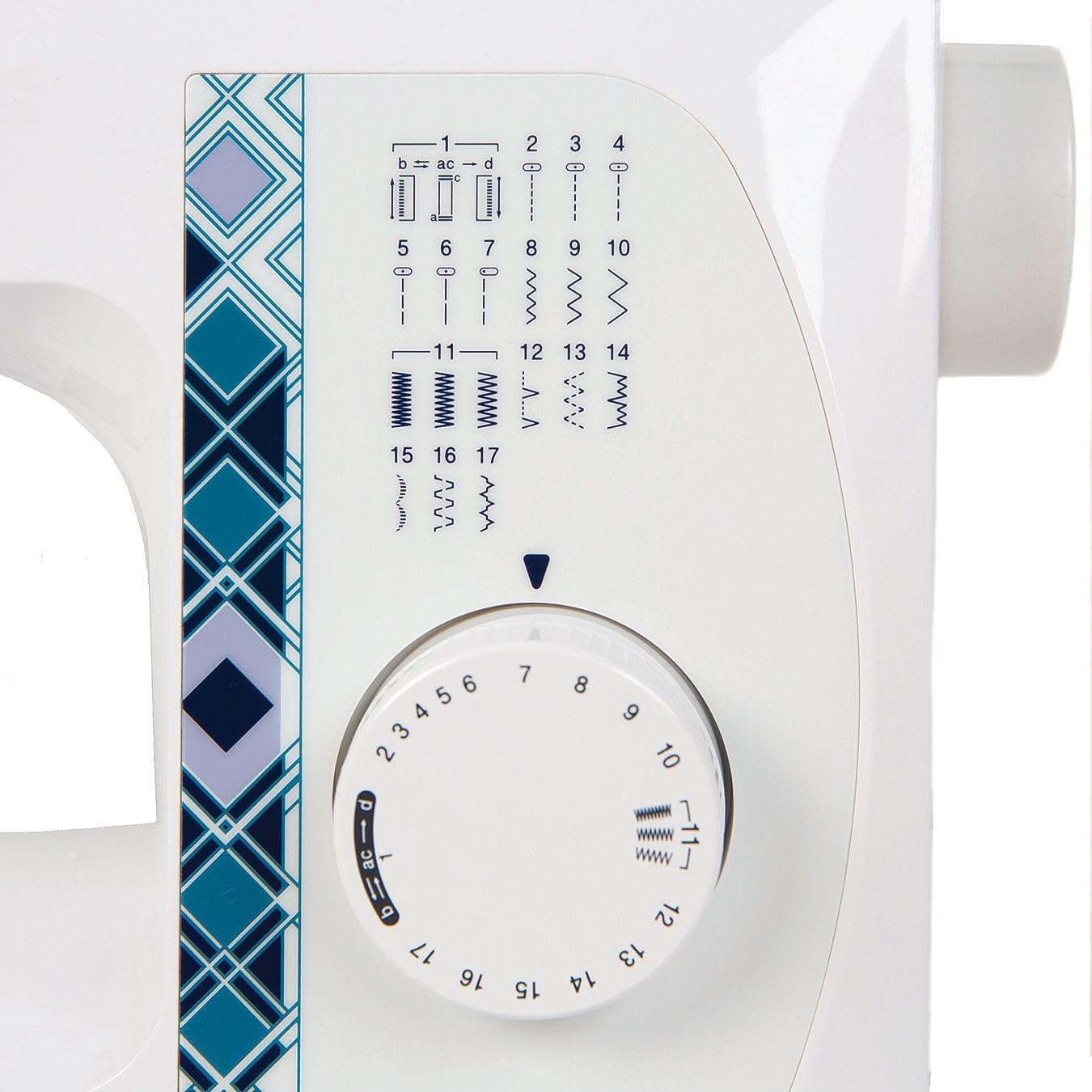 Brother SB170 17-Stitch Mechanical Free Arm Sewing Machine for Home Tailoring, DIY Projects & Clothing Repairs | Compact & Easy-to-Use Sewing Machine for Beginners & Professionals