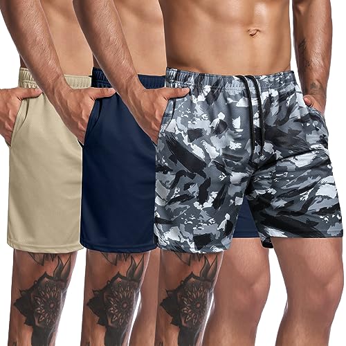 Camo / Khaki / Navy Blue
