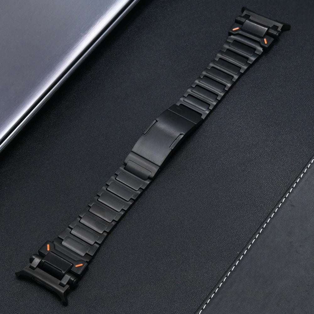 Samsung Galaxy Watch Ultra Titanium Band - Premium Durable Strap for Men & Women - Perfect for Fitness Tracking, Outdoor Adventures & Everyday Wear