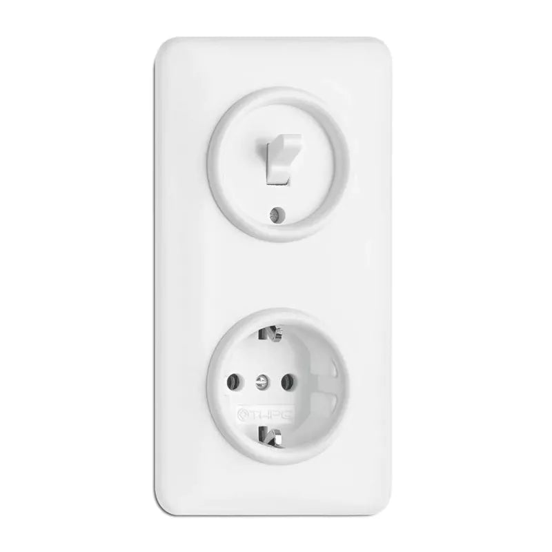 Eluttag Simple Square Duroplast - Durable and Stylish Electrical Outlet Cover for Home, Office, and Commercial Use