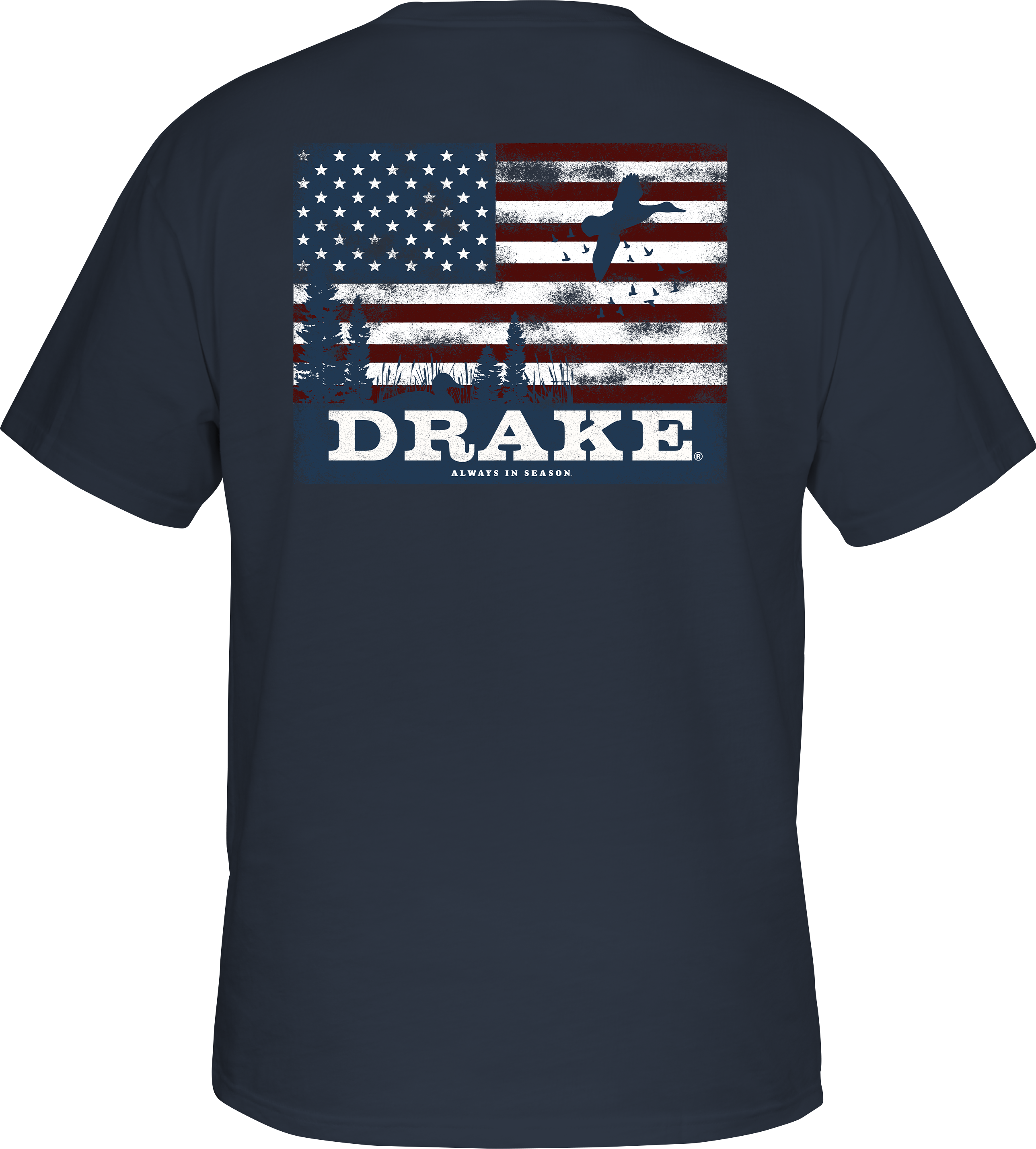 Scenic Flag T-Shirt - Comfortable Cotton Graphic Tee for Men & Women - Perfect for Travel, Outdoor Adventures & Casual Wear