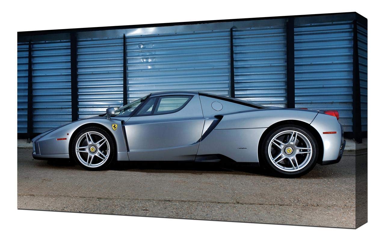 Enzo V8 Canvas Art Print - Premium Wall Art Canvas Wrap for Home & Office Decor | Living Room, Bedroom, Dining Room Wall Decor