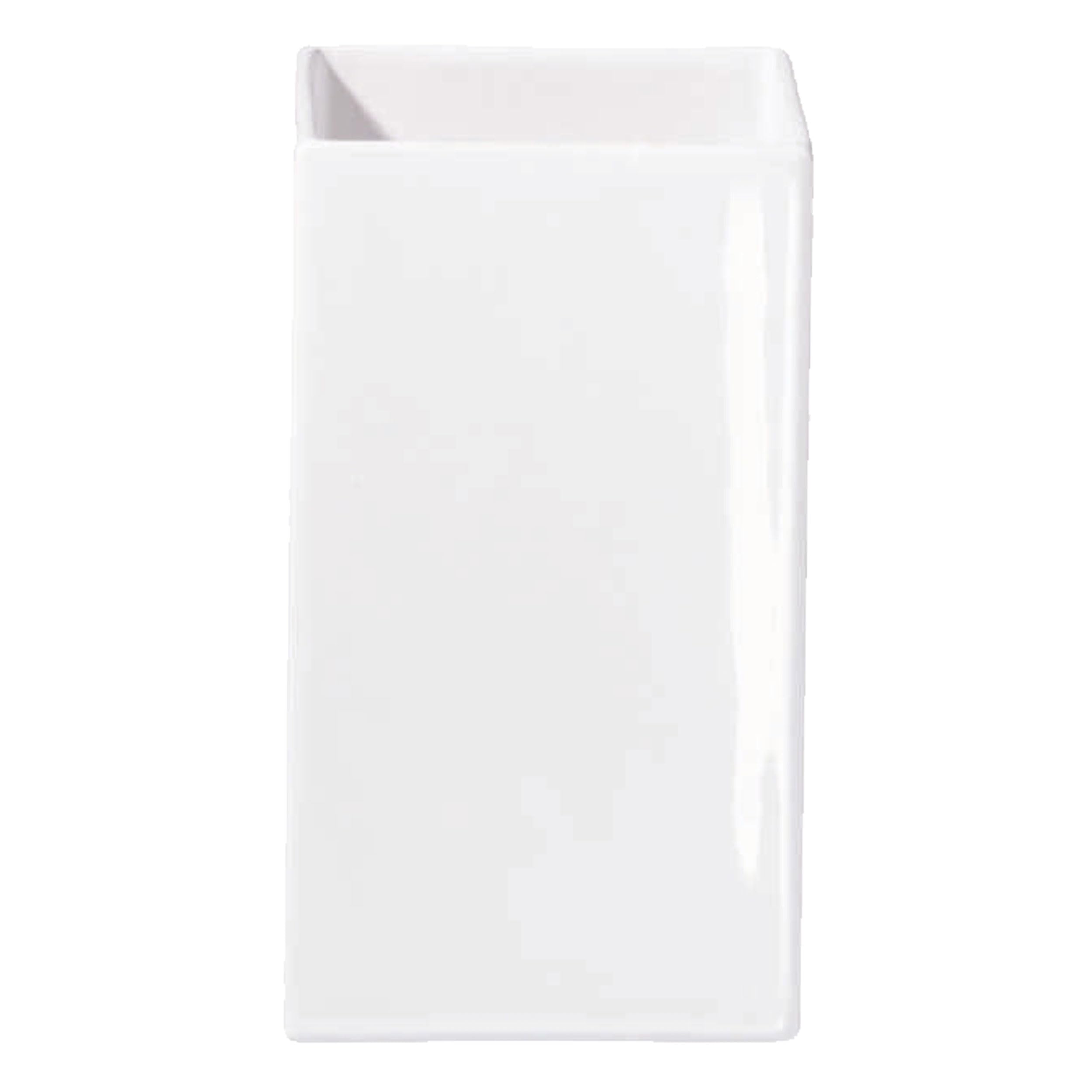 ASA Ceramic Vase - White Home Decor - 13x13x31 cm - Elegant Flower Vase for Living Room, Dining Table & Wedding Centerpieces