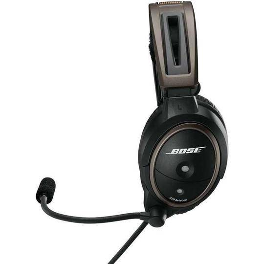Bose A20 Aviation Bluetooth Headset with Noise Cancelling - Premium Pilot Headphones for Clear Communication | Perfect for Flight Training, Commercial Flying & Private Aircraft Use