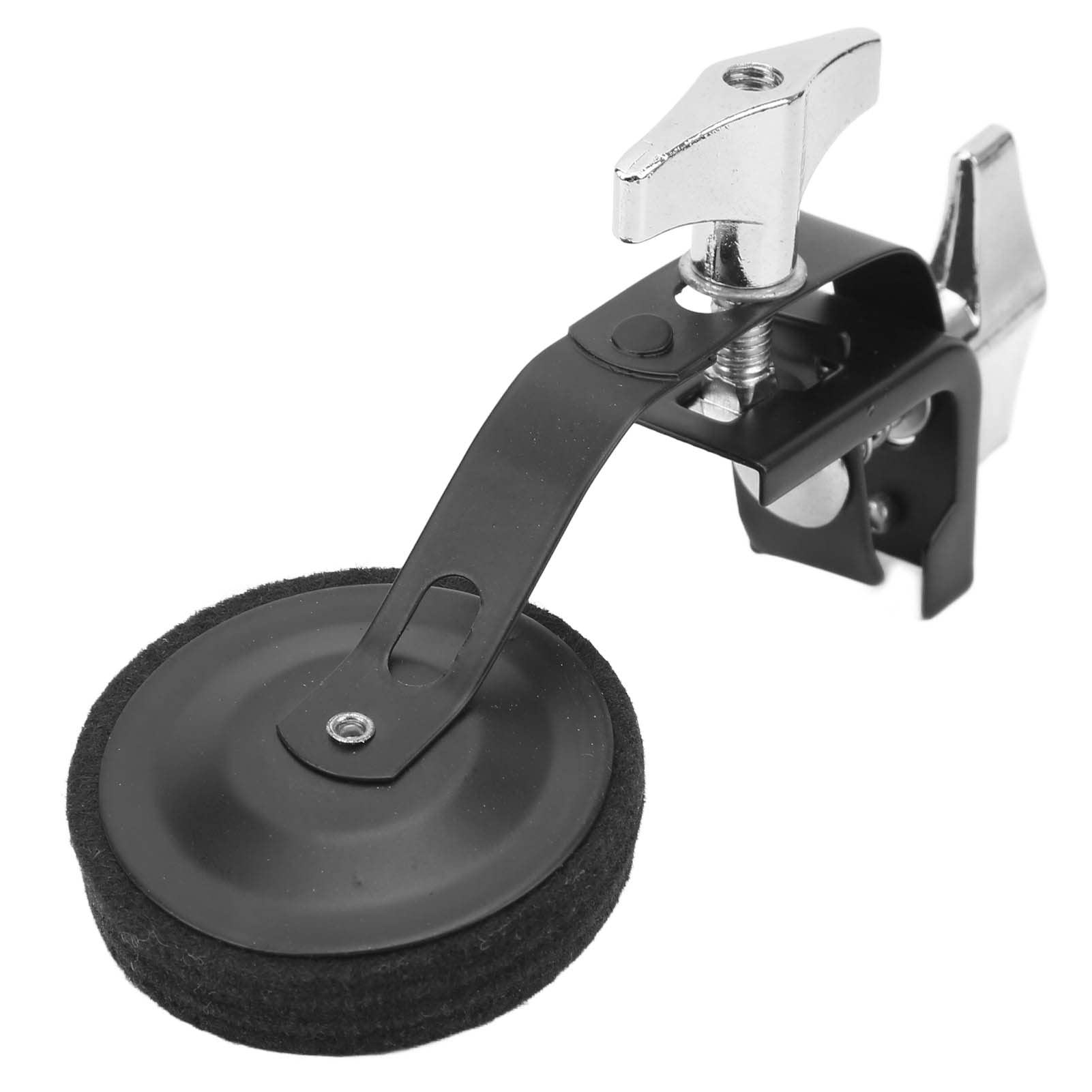 Alomejor WC308 Clamp-On Drum Damper - Premium Felt Drum Muffler for Snare Drums - Internal Sound Control Accessory for Drum Kits - Perfect for Practice, Recording & Live Performances