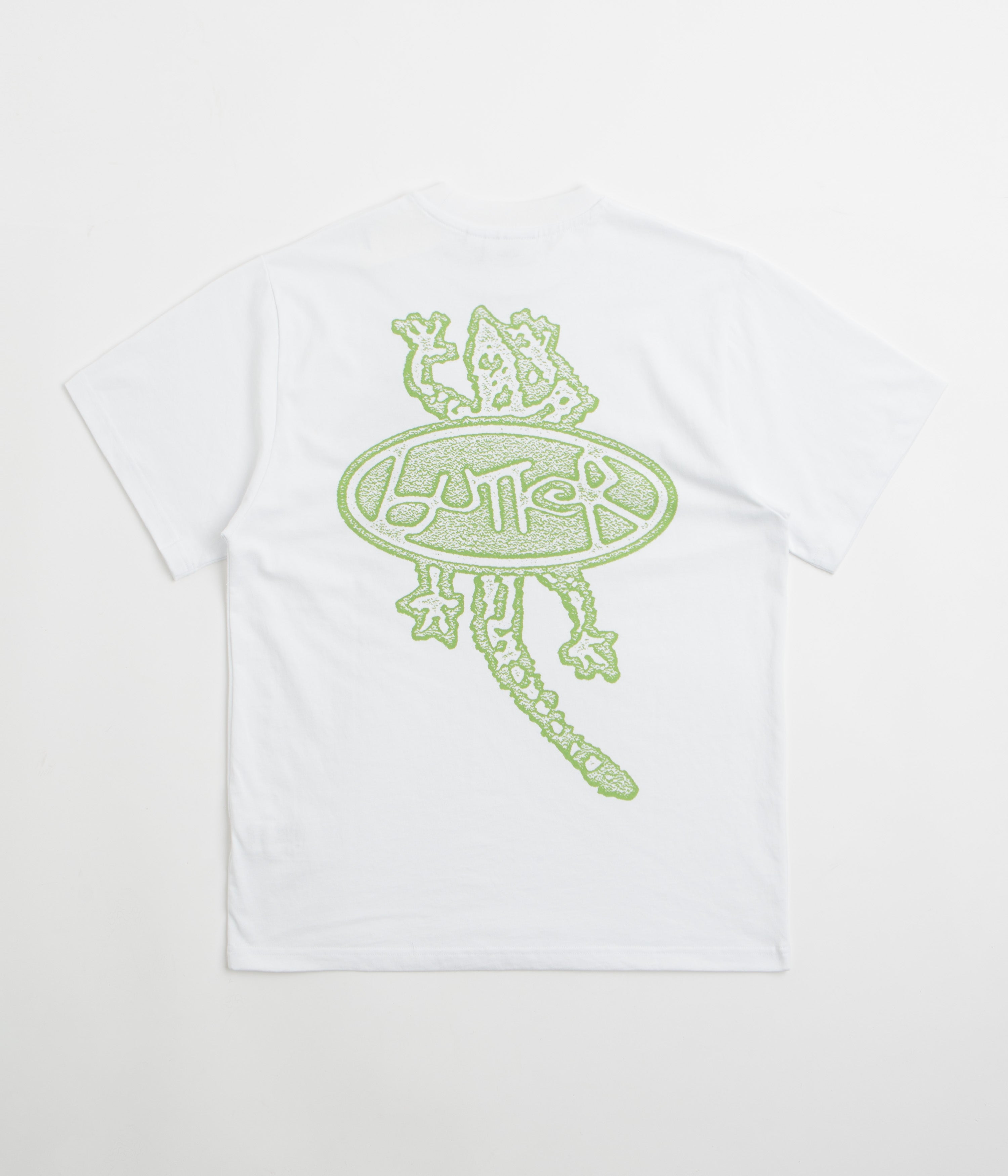 Butter Goods Wipeout Graphic T-Shirt for Men - Soft Cotton White Tee - Casual Streetwear for Skateboarding, Surfing & Everyday Wear