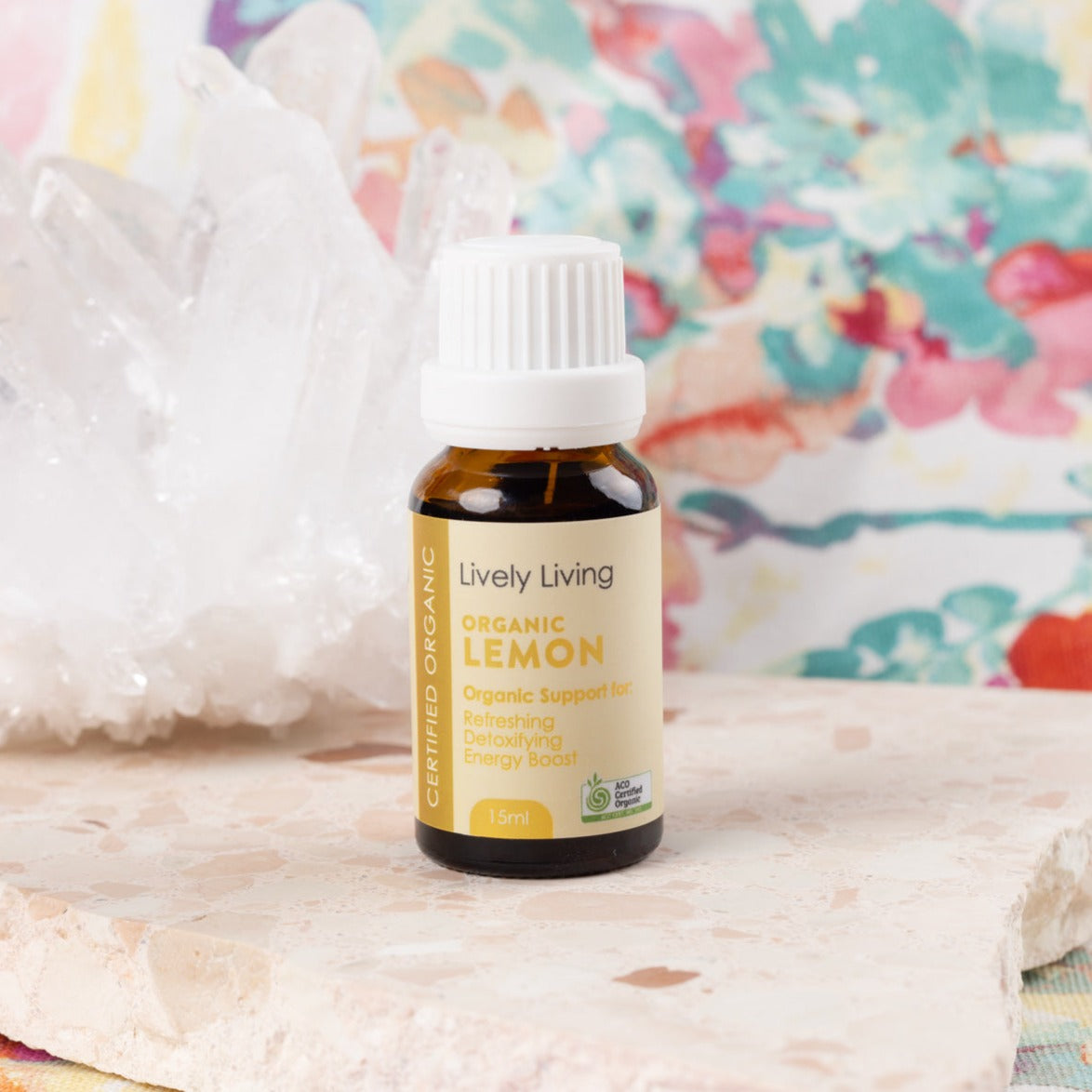 Organic Lemon Essential Oil 15ml - USDA Certified, 100% Pure for Aromatherapy, Diffusers & DIY Skincare