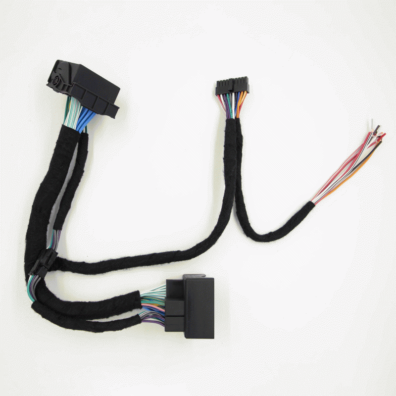 AXDSPH VW1 Amplifier Line Output Converter T-Harness for Volkswagen (2003-2017) - Perfect for Car Audio Upgrades & Aftermarket Stereo Installation