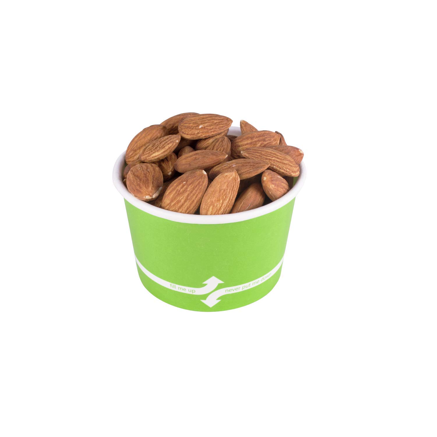 4oz Green Paper Food Containers for Hot/Cold Meals & Ice Cream