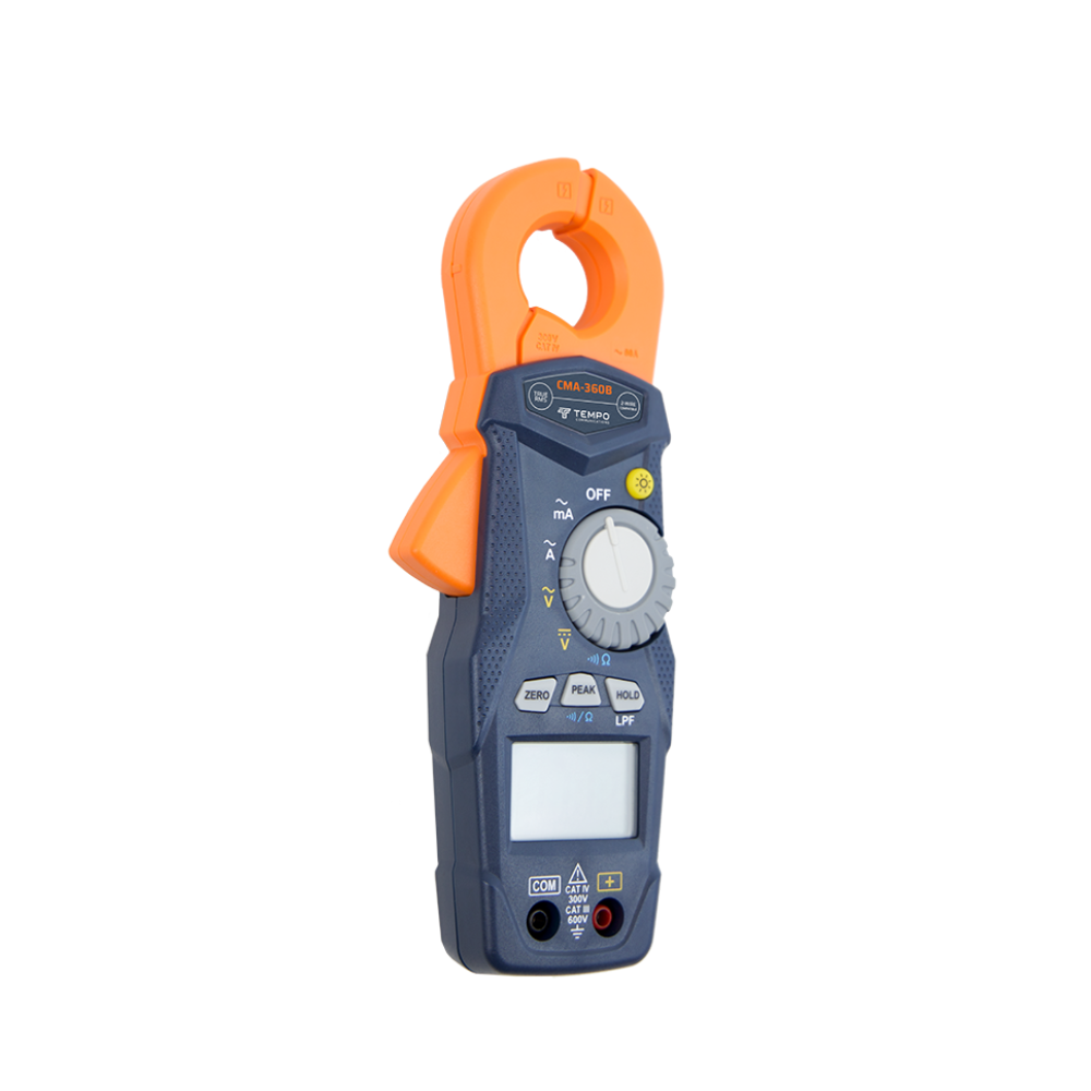 Tempo CMB360B Professional Milliamp Clamp Meter - Accurate Current Testing & Troubleshooting Tool for HVAC, Electrical & Industrial Applications