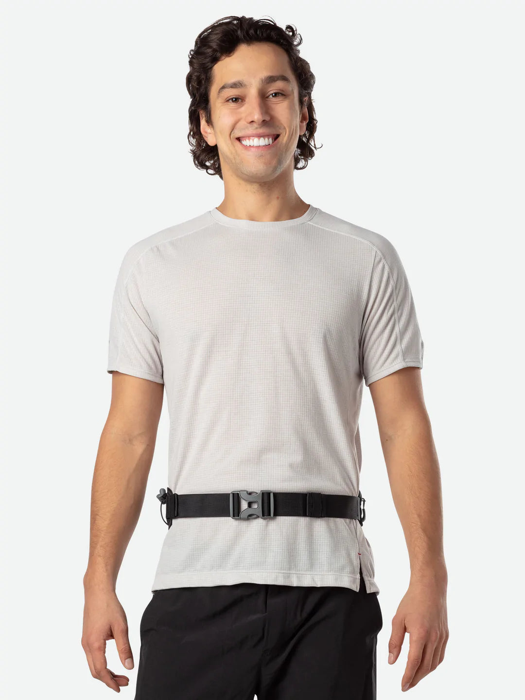 Peak Hydration Waist Pack for Running & Hiking - Lightweight Water Bottle Holder Belt with Adjustable Strap (Black) - Perfect for Outdoor Activities, Travel & Gym Workouts