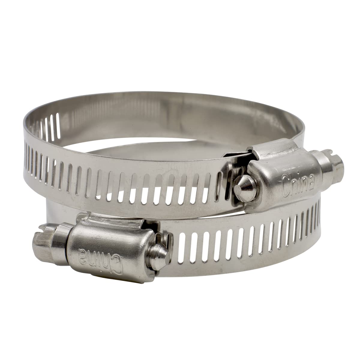 RoadPro RPHC-38 Adjustable Metal Hose Clamps - Heavy Duty Stainless Steel Clamps for Automotive, Plumbing & Industrial Use - Pack of 6 (Perfect for Car Radiator, Water Hose & Pipe Connections)