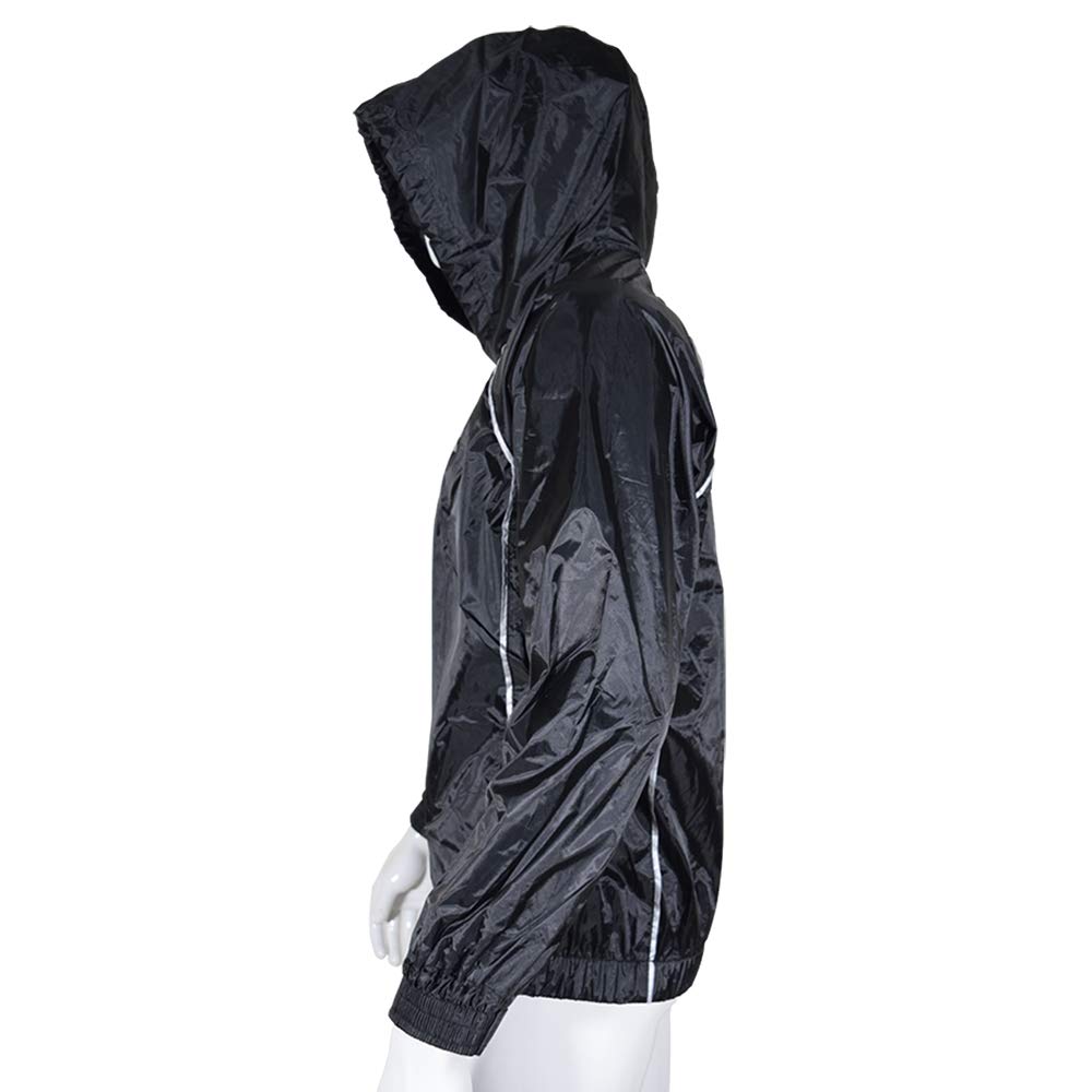 MRX Heavy Duty Sweat Suit for Men & Women - Waterproof Workout Training & Exercise Sauna Suit - Weight Loss Track Suits Set for Gym, Running & Fitness Training