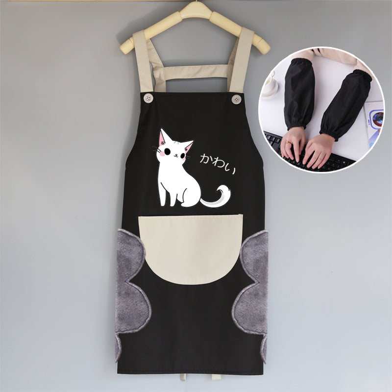 Waterproof & Oily Pet Bathing Apron for Men & Women - Durable Dog Grooming Smock for Bath Time & Vet Visits