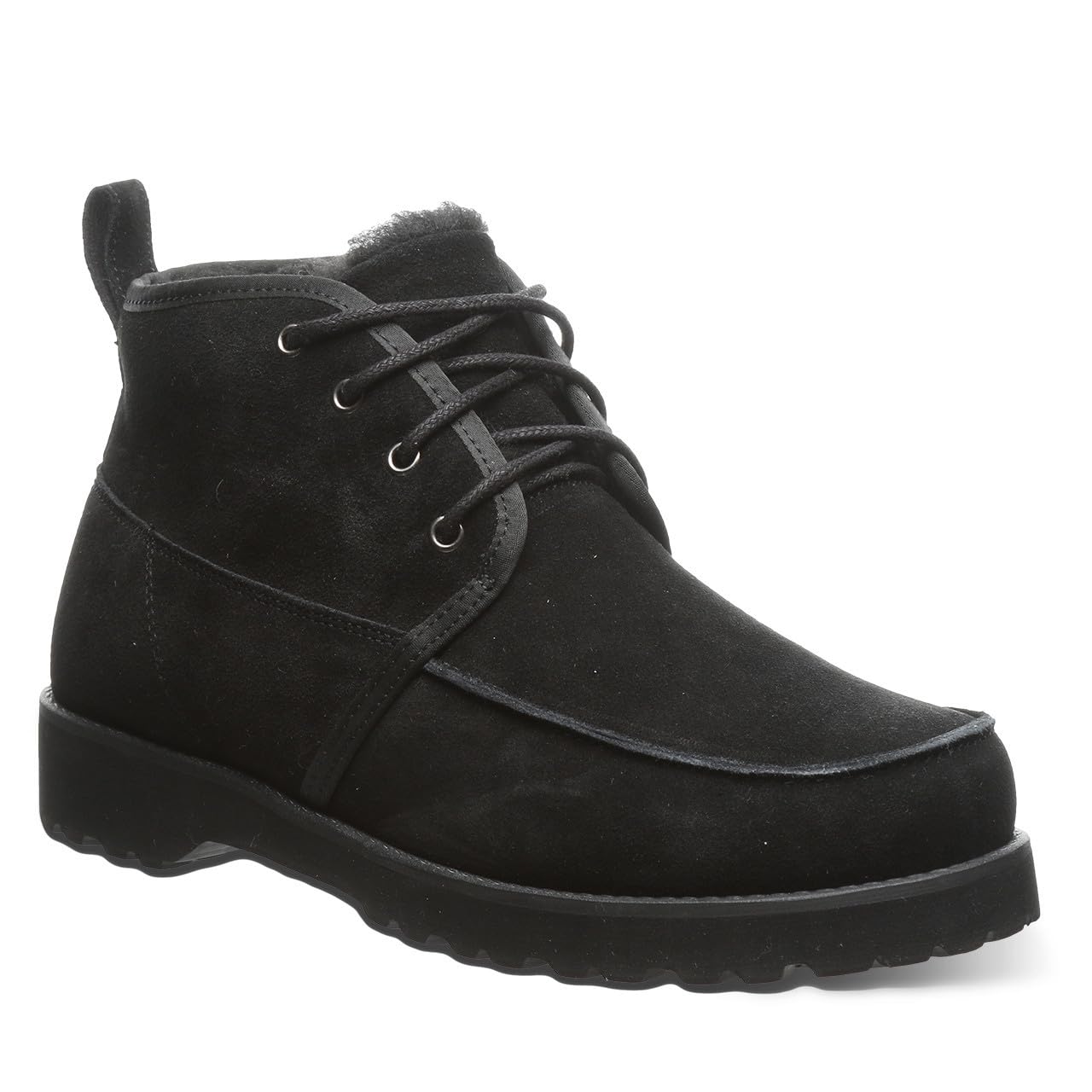 BEARPAW Men's Kyle Boot - Classic Suede Lace-Up Boots for Men | Comfortable Winter & Casual Shoes | Perfect for Hiking, Work & Everyday Wear