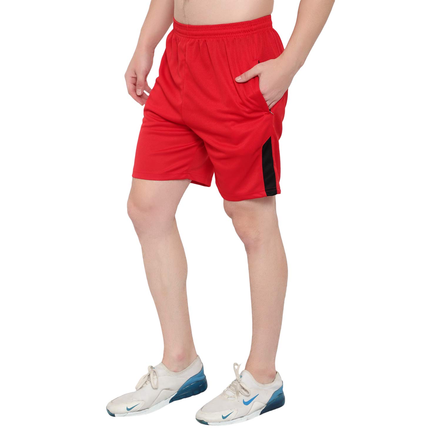 OORA Men's Quick Dry Lightweight Workout Running Shorts with Zip Pockets - Gym, Jogging & Training Athletic Shorts for Active Lifestyles
