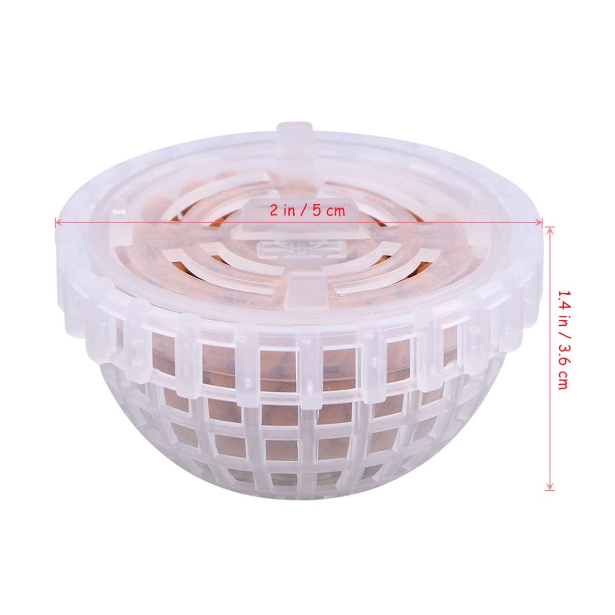 POPETPOP Aquarium Ball Holder - Plastic Fish Tank Plant Holder for Aquatic Plants, Submerged or Floating Decor - Perfect for Shrimp & Fish Tanks | Ideal for Aquascaping & Underwater Landscaping