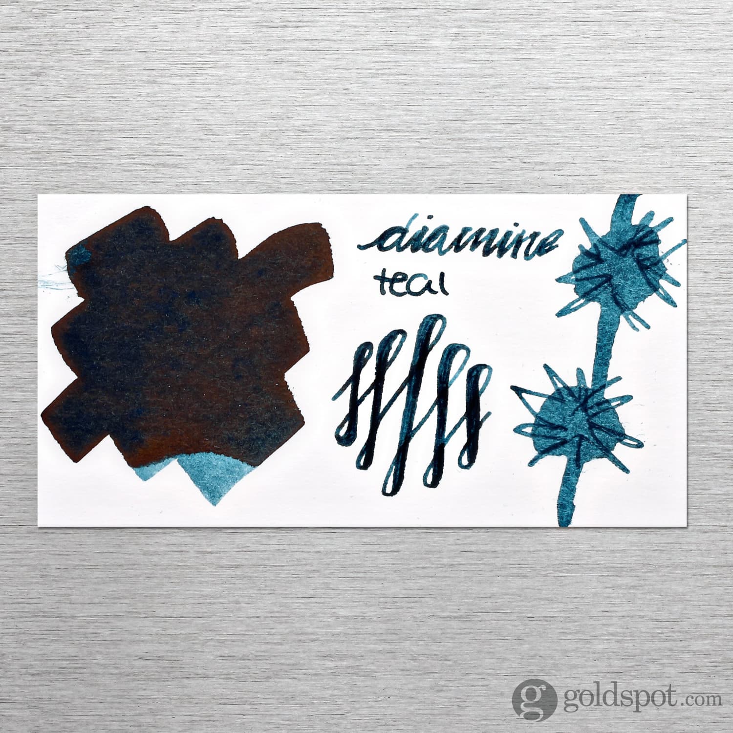 Diamine Classic Teal Fountain Pen Ink Bottle & Cartridges - Premium Writing Ink for Calligraphy, Journaling & Office Use