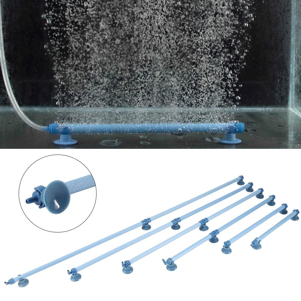 Keenso 28-inch Air Stone Bubble Bar for Fish Aquarium – Aeration Tube with Suction Cups, Oxygen Pump Diffuser Accessory – Perfect for Freshwater & Saltwater Tanks, Hydroponics, and Pond Aeration
