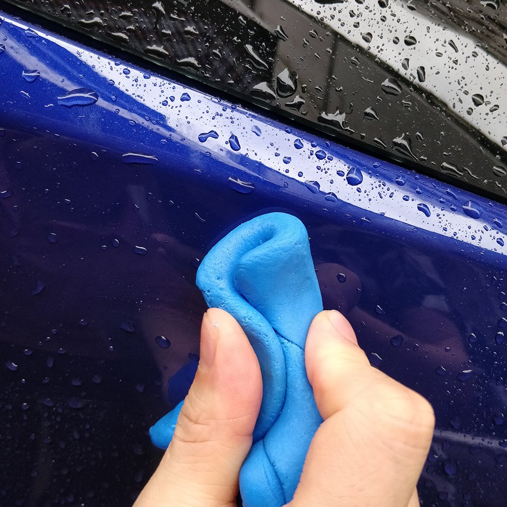 4 Pack 100g Car Clay Bar Kit - Auto Detailing Magic Clay Cleaner for Car Wash, Paint Restoration, and Surface Decontamination - Perfect for Car Detailing and Maintenance