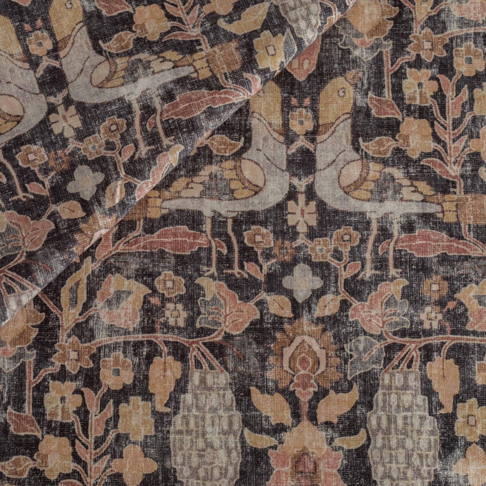 Premium Walnut Fabric by Kalida - Soft, Durable & Stylish Upholstery Material for Furniture, Curtains & Home Decor