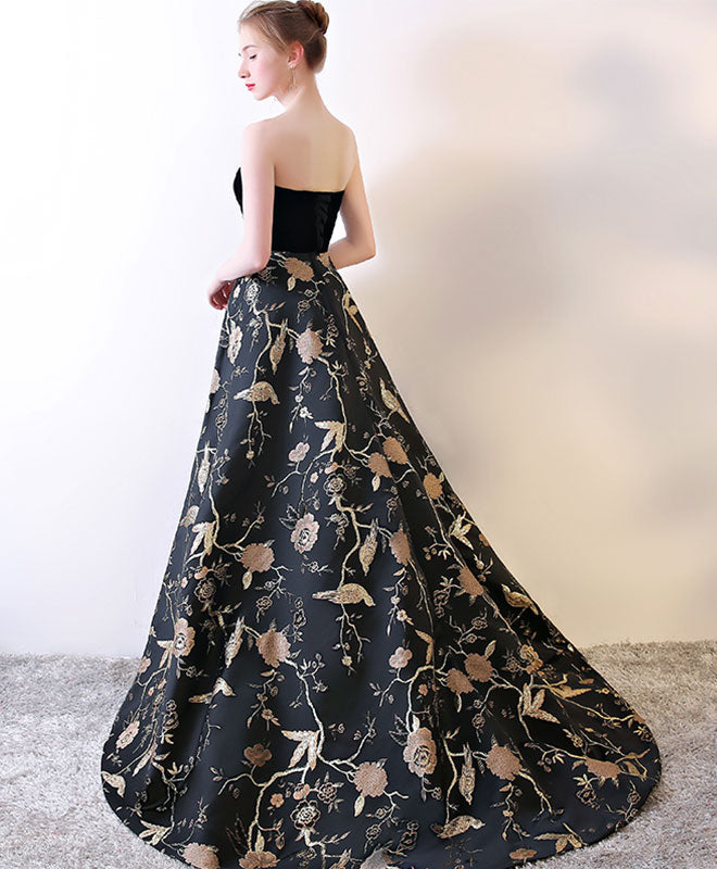 Elegant Black Sweetheart Neckline Long Prom Dress - Formal Evening Gown for Homecoming, Ball & Special Occasions