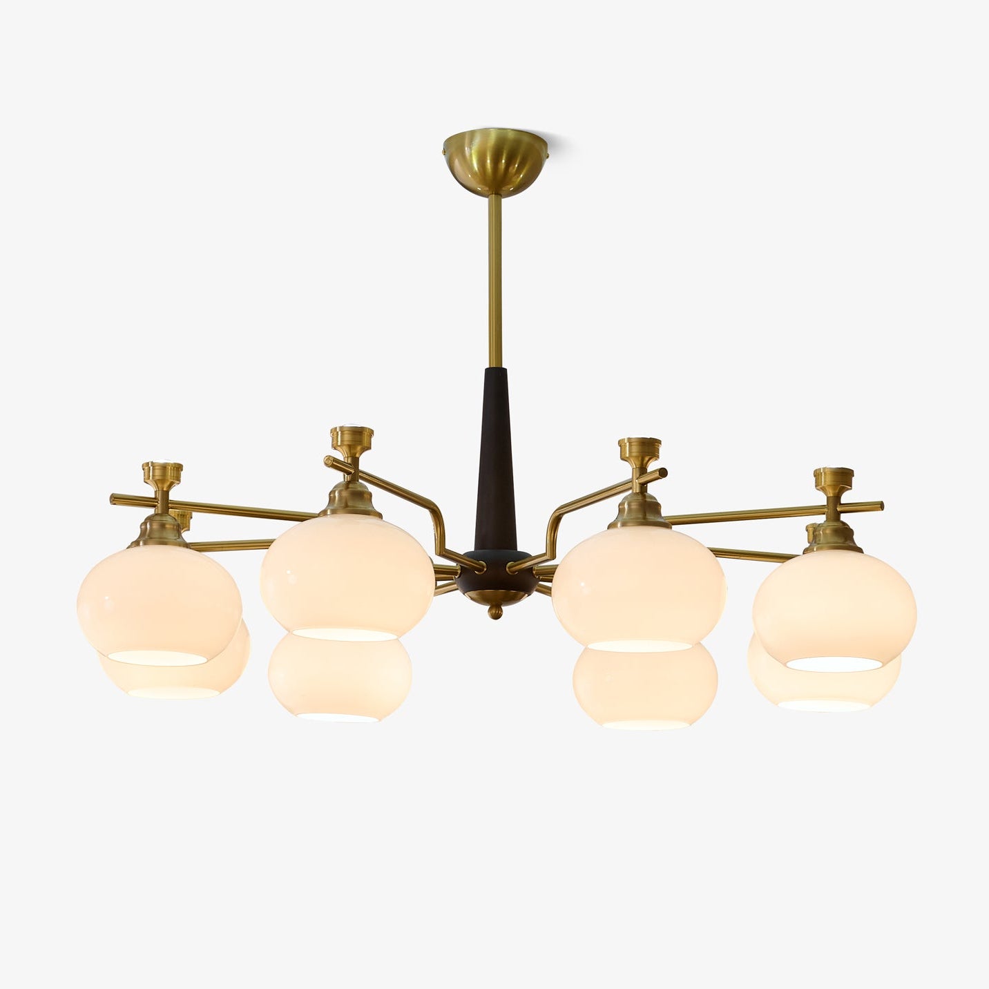 Alistair Sphere Chandelier - Modern Crystal Ceiling Light Fixture for Dining Room, Living Room & Bedroom | Elegant Lighting for Home Decor