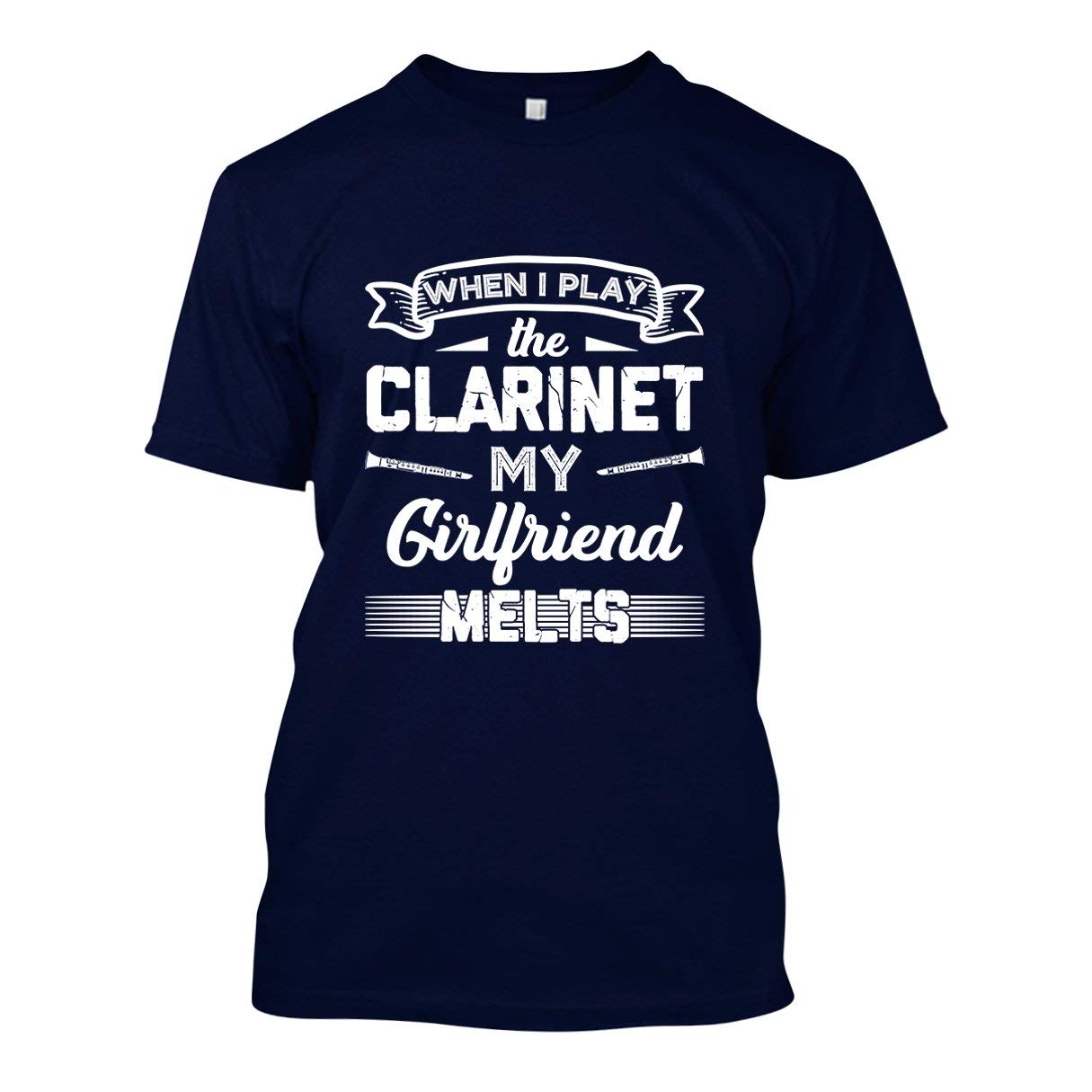 Unisex Cotton Clarinet Player T-Shirt - Comfortable & Stylish Music Lover Tee for Band Performances, Concerts & Casual Wear