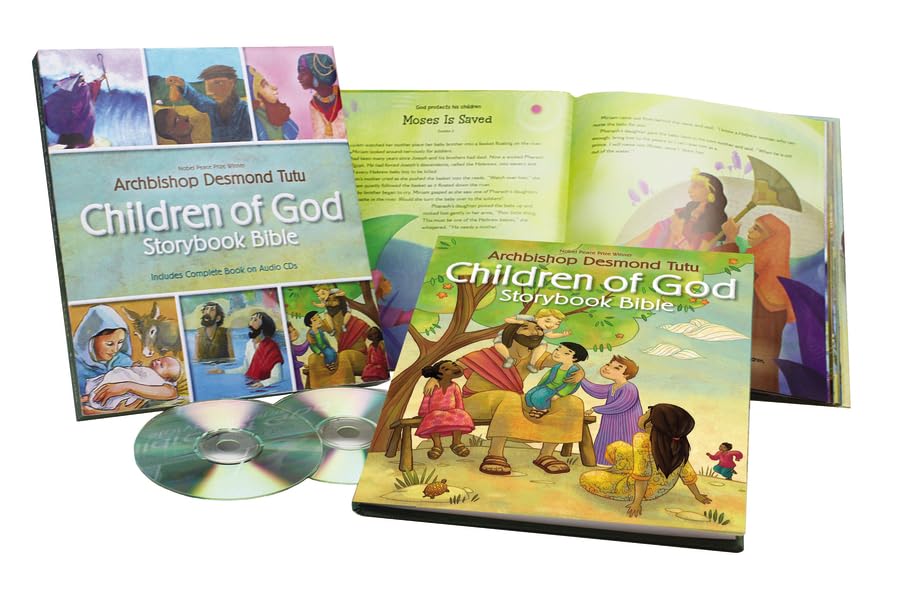 Children of God Storybook Bible Deluxe Edition - Illustrated Kids Bible Stories, Christian Gift for Children, Perfect for Sunday School & Family Devotions