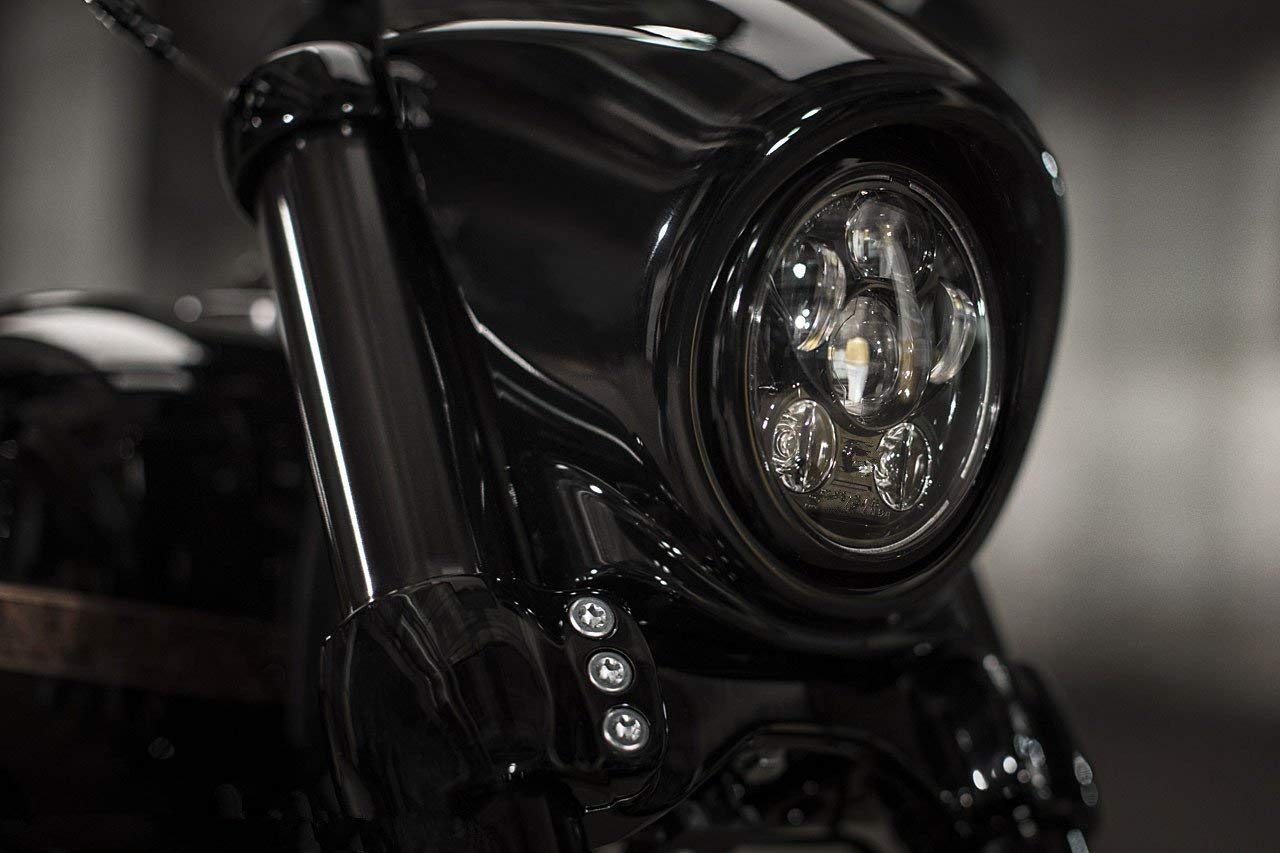 Eagle Lights LED Headlight Kit for Motorcycles - Compatible with 2015-2023 Indian Scout 60 & Scout Bobber Models | High Brightness Waterproof Upgrade for Night Riding & Off-Road Adventures