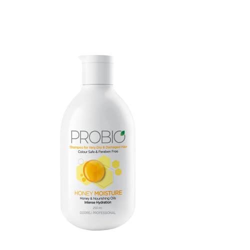Honey Moisture Shampoo for Dry Damaged Hair - Natural Hydrating & Nourishing Hair Care - Perfect for Daily Use & Salon Quality Results