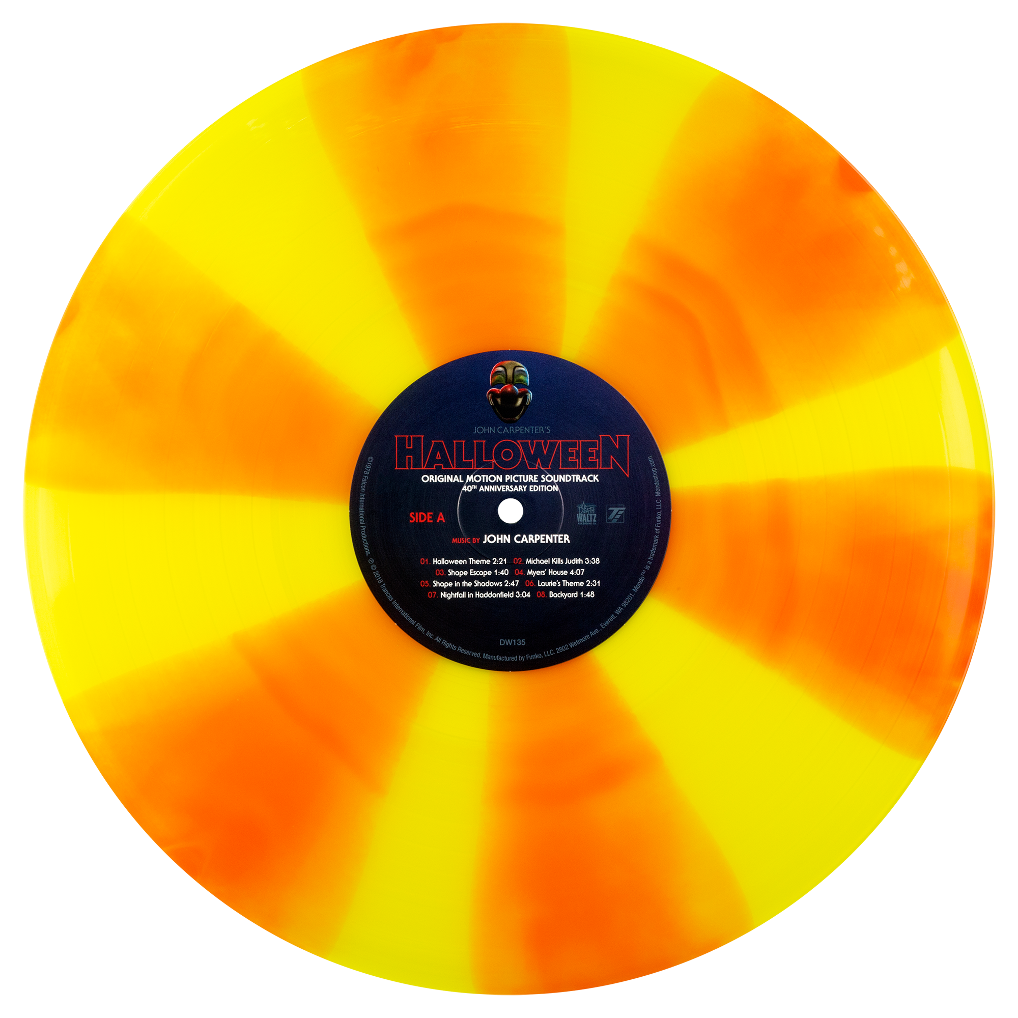 Halloween: 40th Anniversary Edition Original Soundtrack Vinyl LP - Classic Horror Movie Music for Halloween Parties & Film Collectors